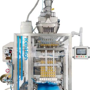 four sided seal machine, multilane packaging, automatic sealing