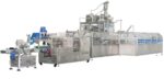 Máquina automática servomotorizada multicanal para el envasado de sobres individuales (sistema de encartonado ordenado y desordenado)