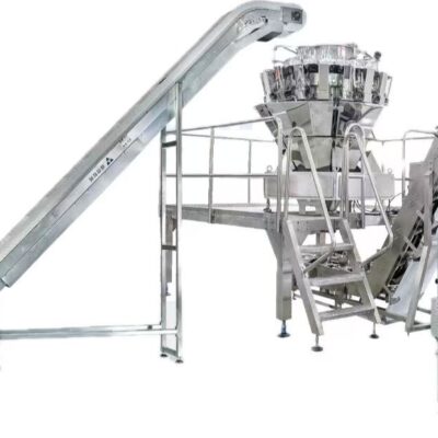 multi head scale packing, vegetable packaging machine, VFFS packer