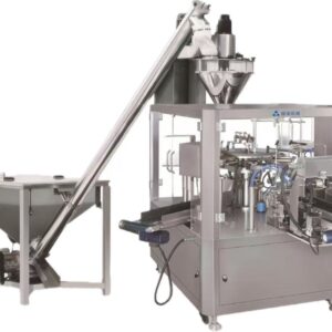premade pouch powder packing, ground coffee packaging, flour packer