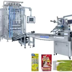 stick sachet packing machine, flow pack line, complete packaging