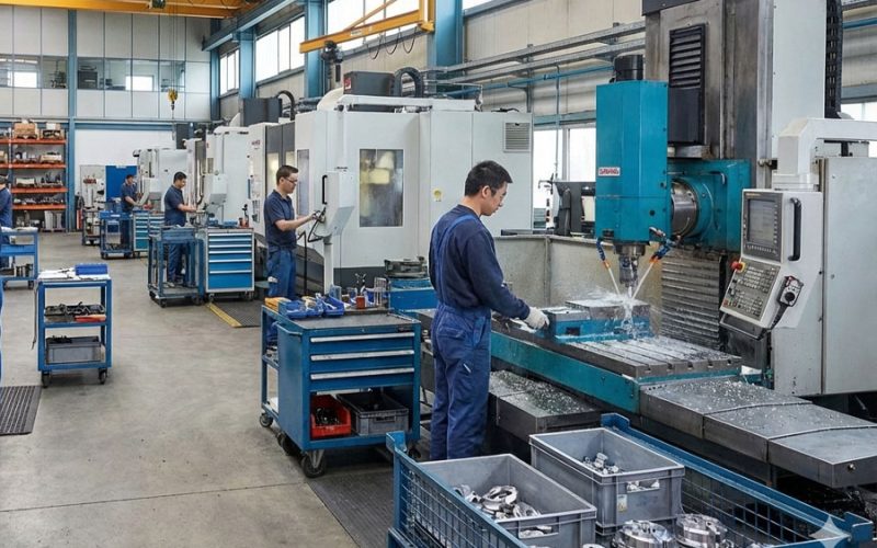 cnc machining workshop
